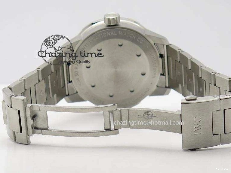 MIROTIME 0101 UrbanStyle Aquatimer Automatic IW329002 V6F 1:1 Best Edition Black Dial On SS Bracelet MIYOTA 7317